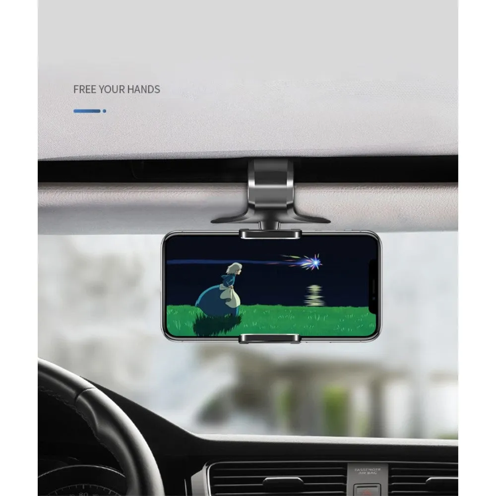 3 in 1 Car GPS Smartphone Holder: Dashboard / Visor Clamp   AC Grid Clip for Oppo F1 Global F1f (2016) - Black