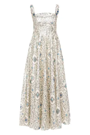 Aguamarina Platero Printed Maxi Dress