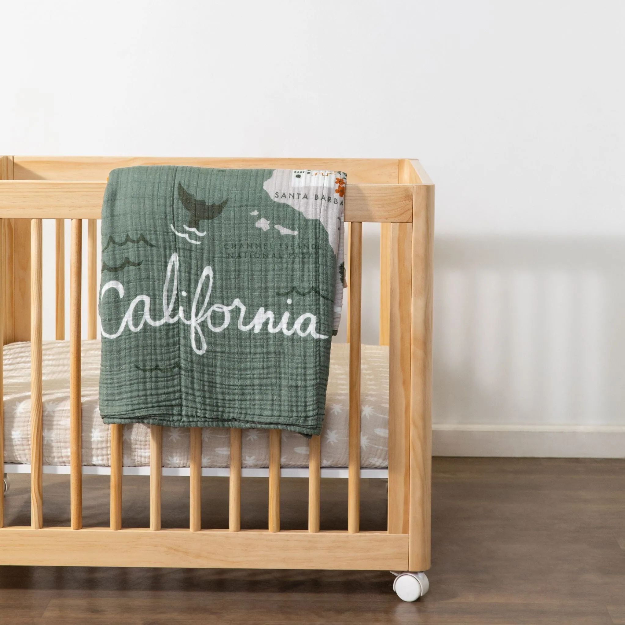 All-Stages Midi Crib Sheet | Beach Bum
