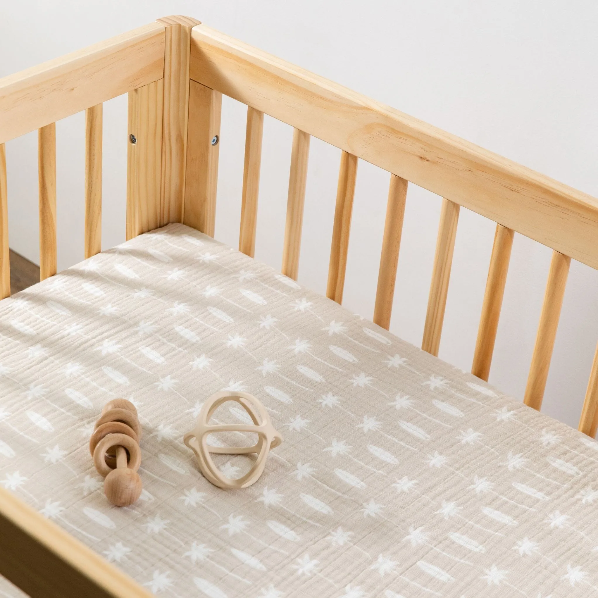 All-Stages Midi Crib Sheet | Beach Bum