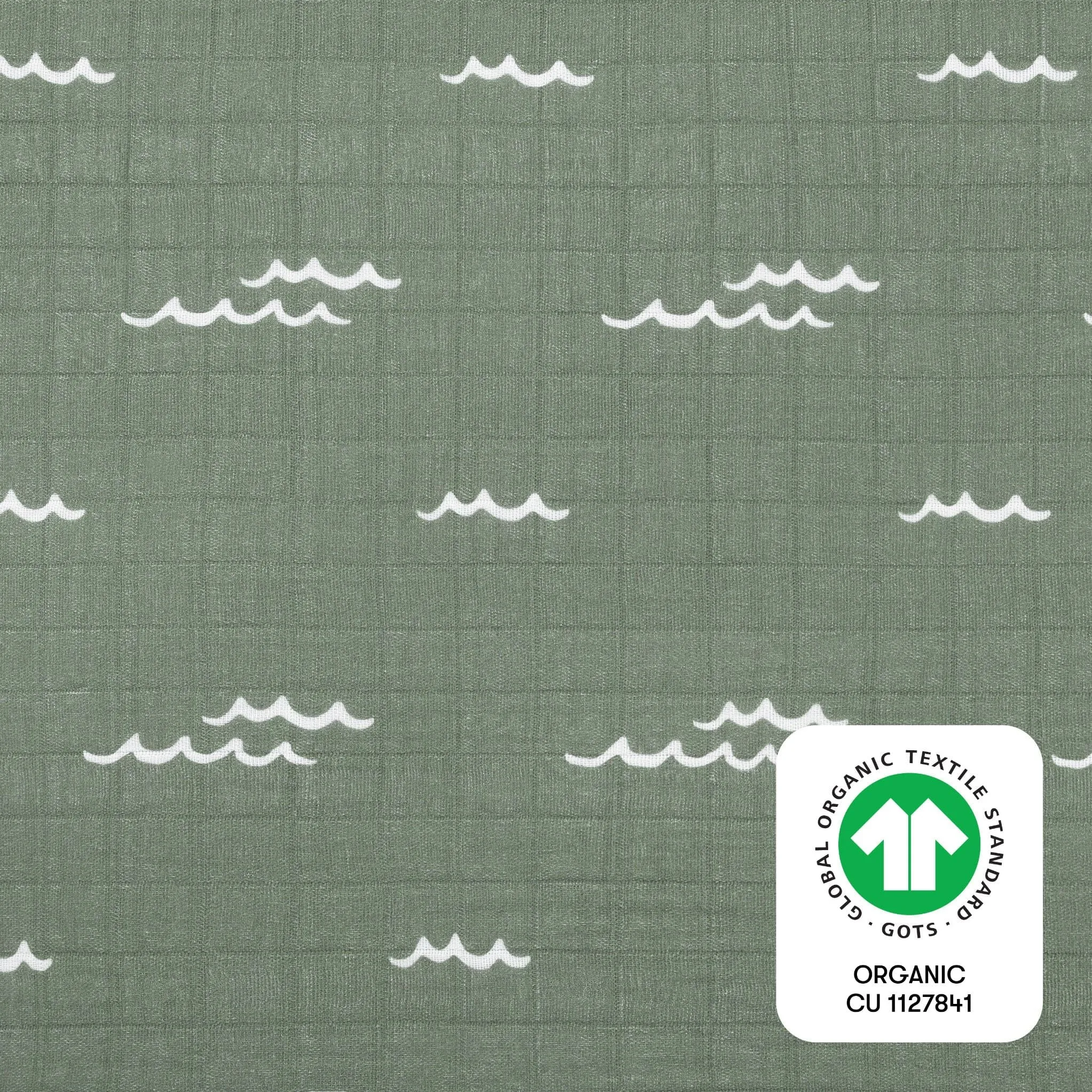 All-Stages Midi Crib Sheet | Ocean Waves