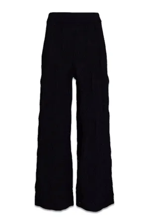 Alma Crochet-knit Cotton Wide-leg Pants