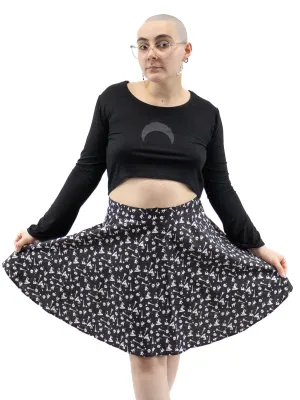 Bewitched Glow-in-the-Dark Skater Skirt