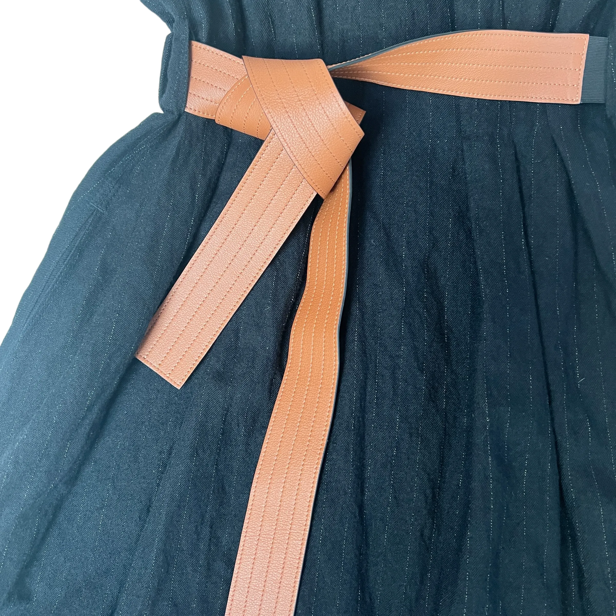Black Midi Dress - M