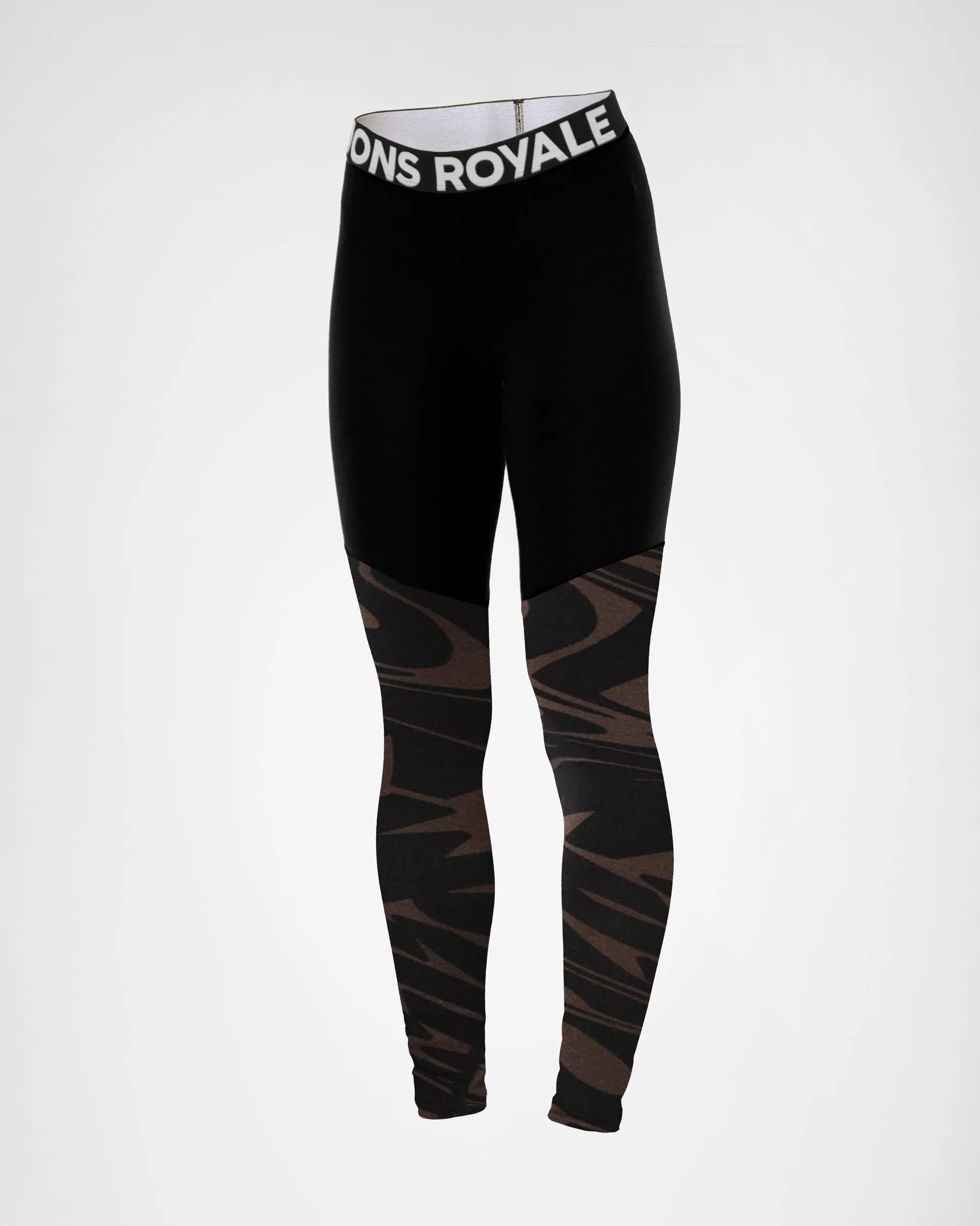 Cascade Merino Base Layer Legging - Signal Lost Cedar
