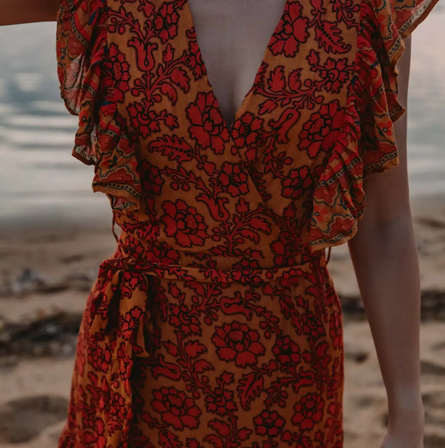 Chand Dress- X Ray Print