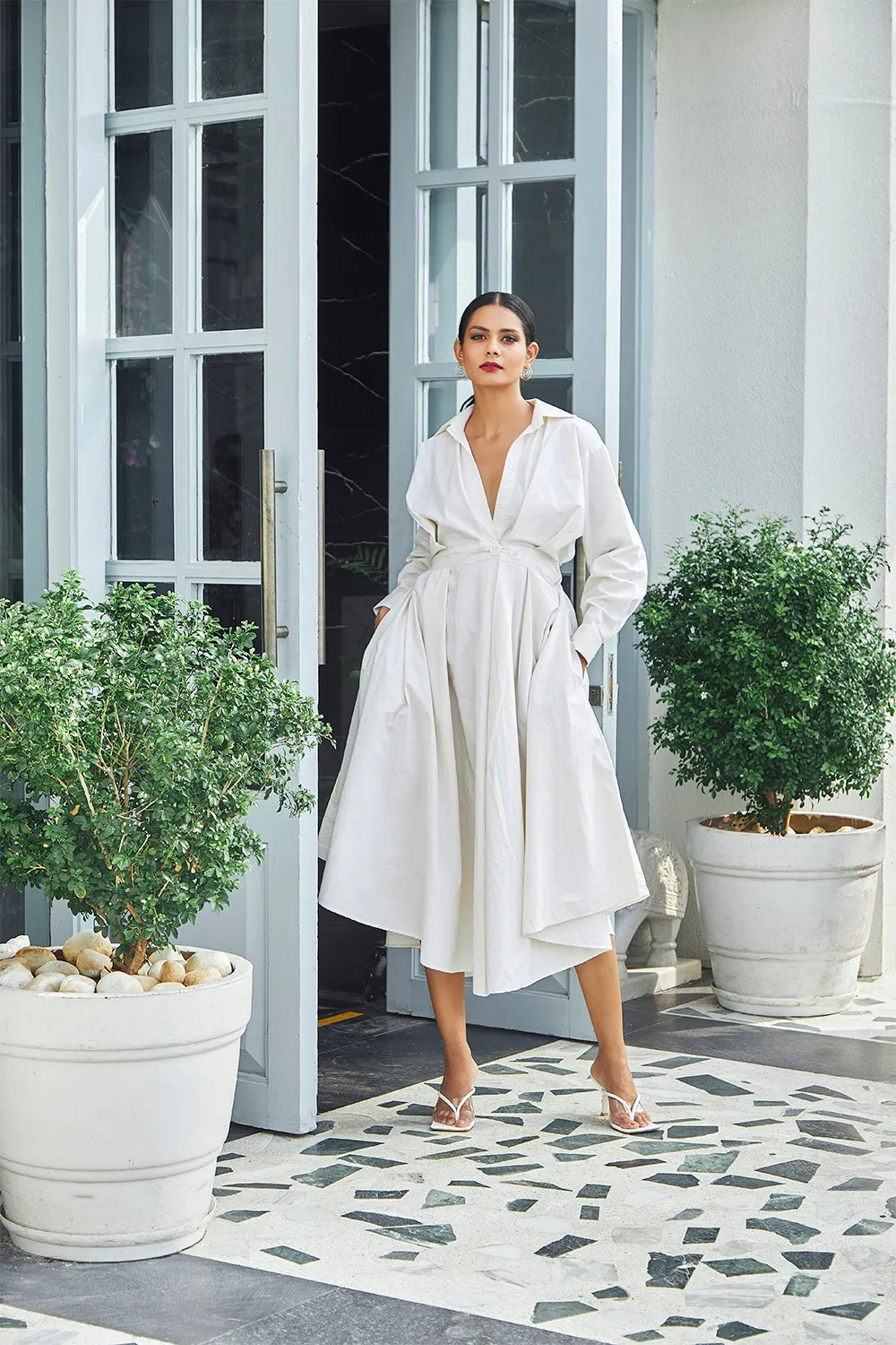 Cotton Maxi Dress