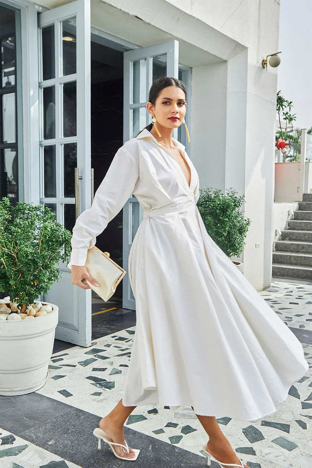 Cotton Maxi Dress