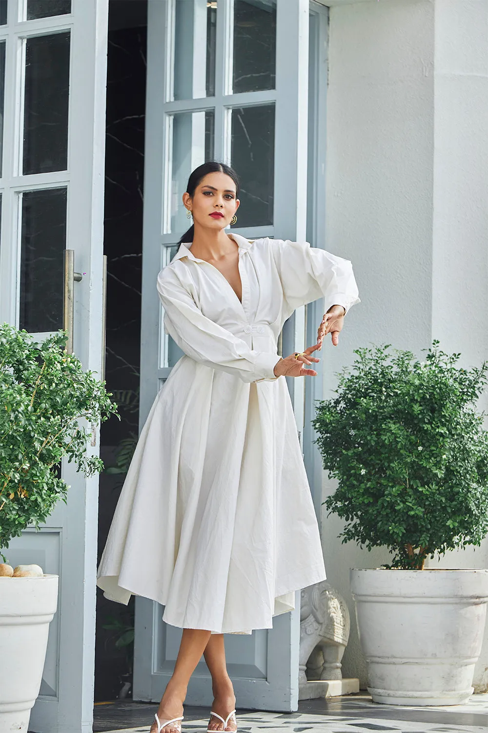 Cotton Maxi Dress