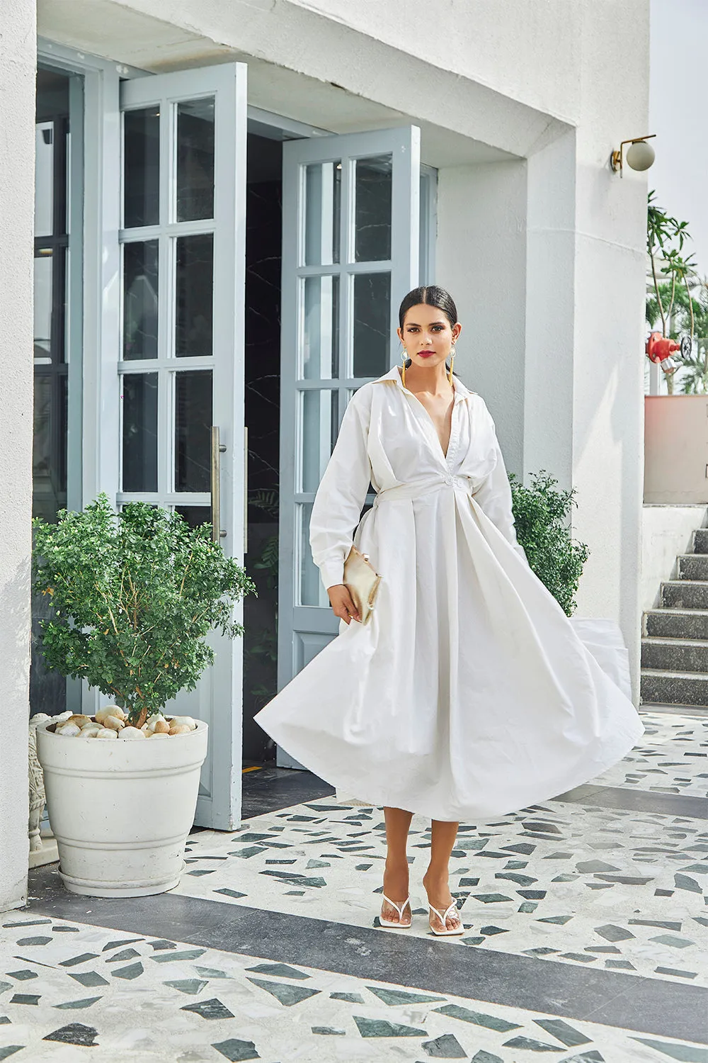 Cotton Maxi Dress