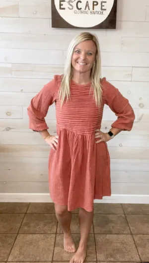 Cozy Days Midi Dress