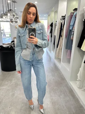 Denim layer Jean jacket