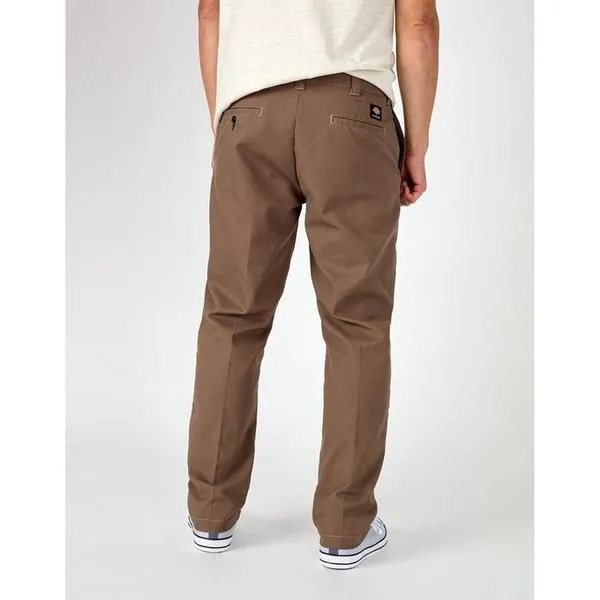Dickies Skateboarding Pants Flex Slim Fit Straight Leg Mushroom Contrast Topstitch