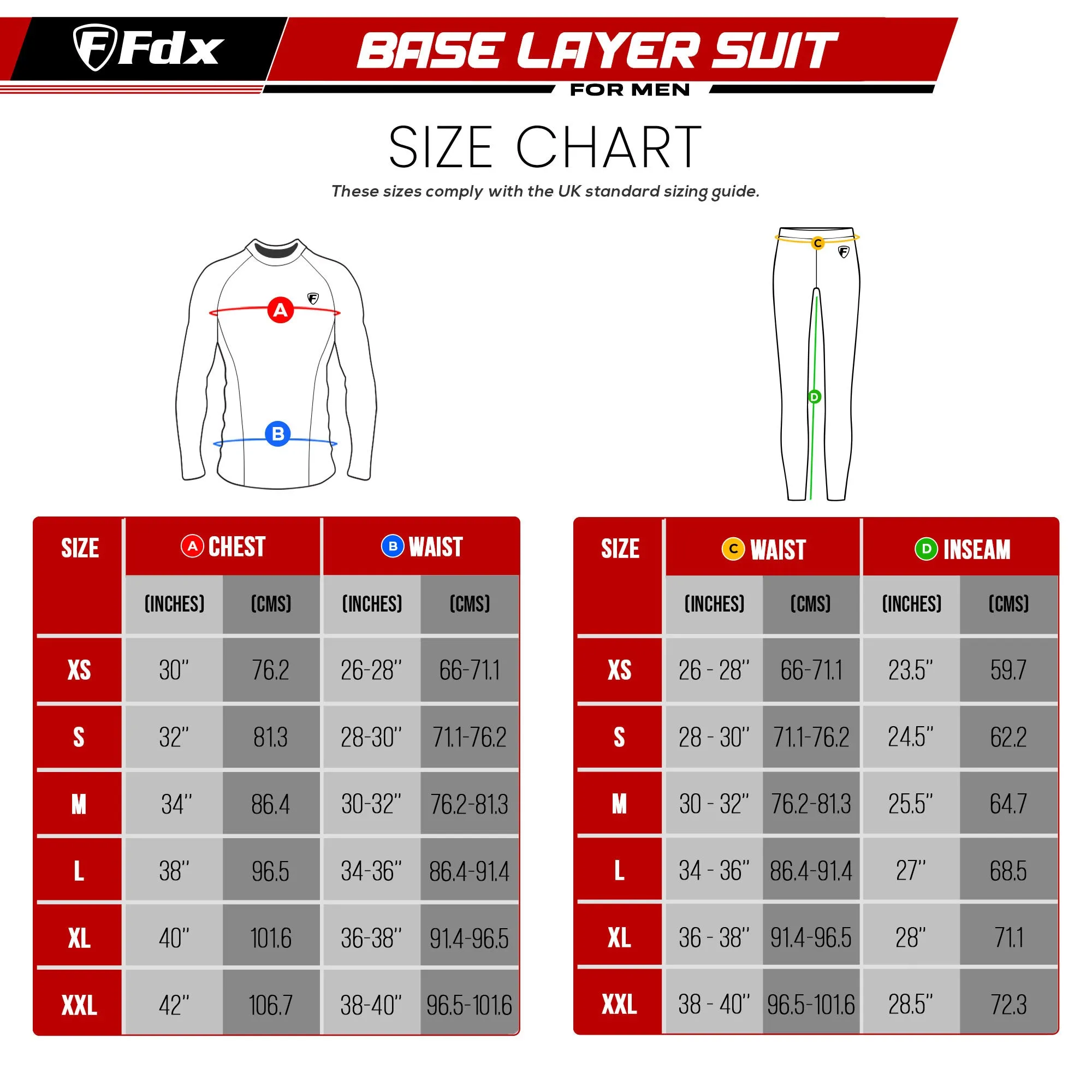 Fdx Men's & Boy's Set Blitz Yellow Skin Fit Compression Top & Leggings