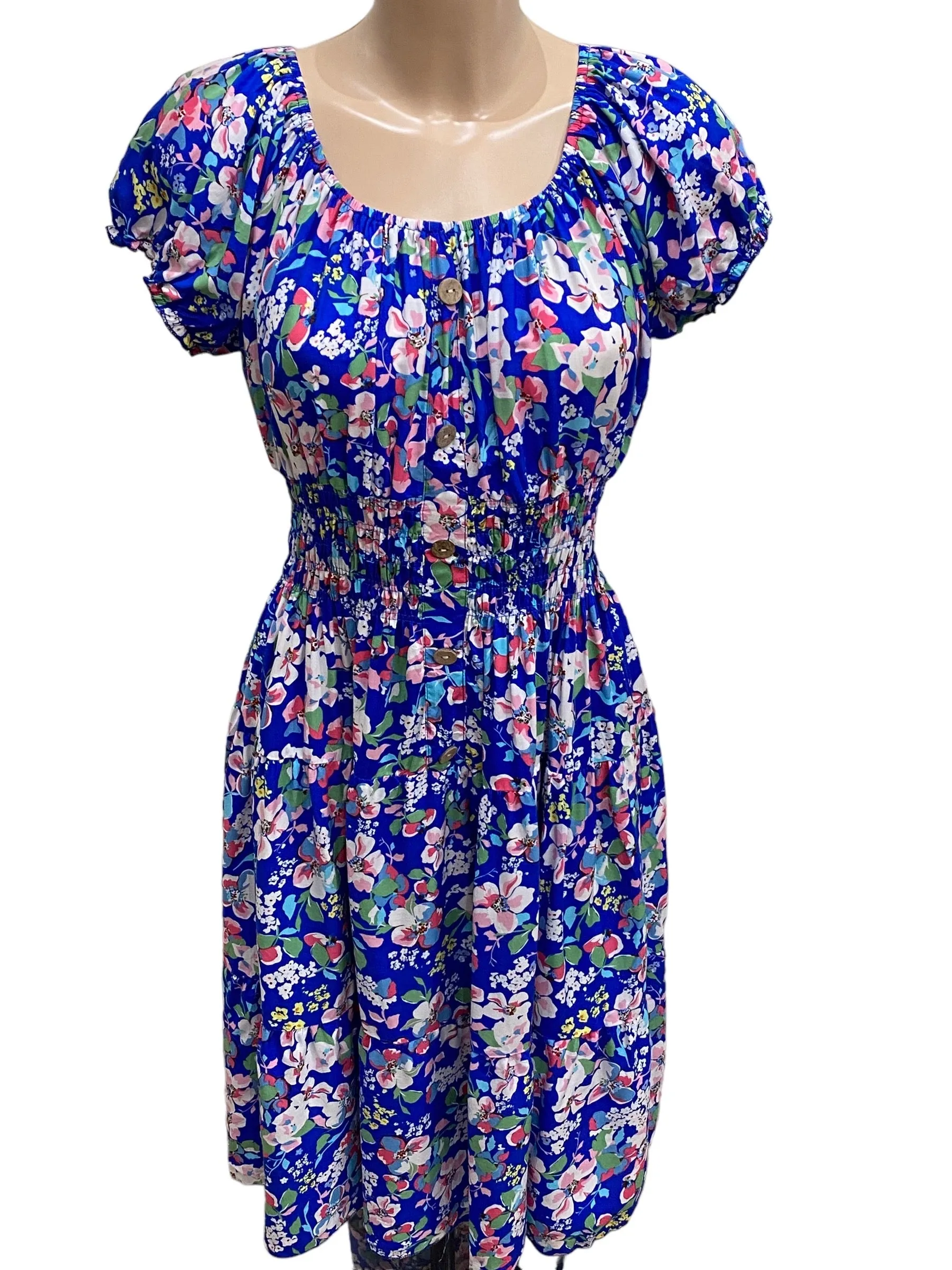 Floral Bardot Midi Dress (2 Colours)