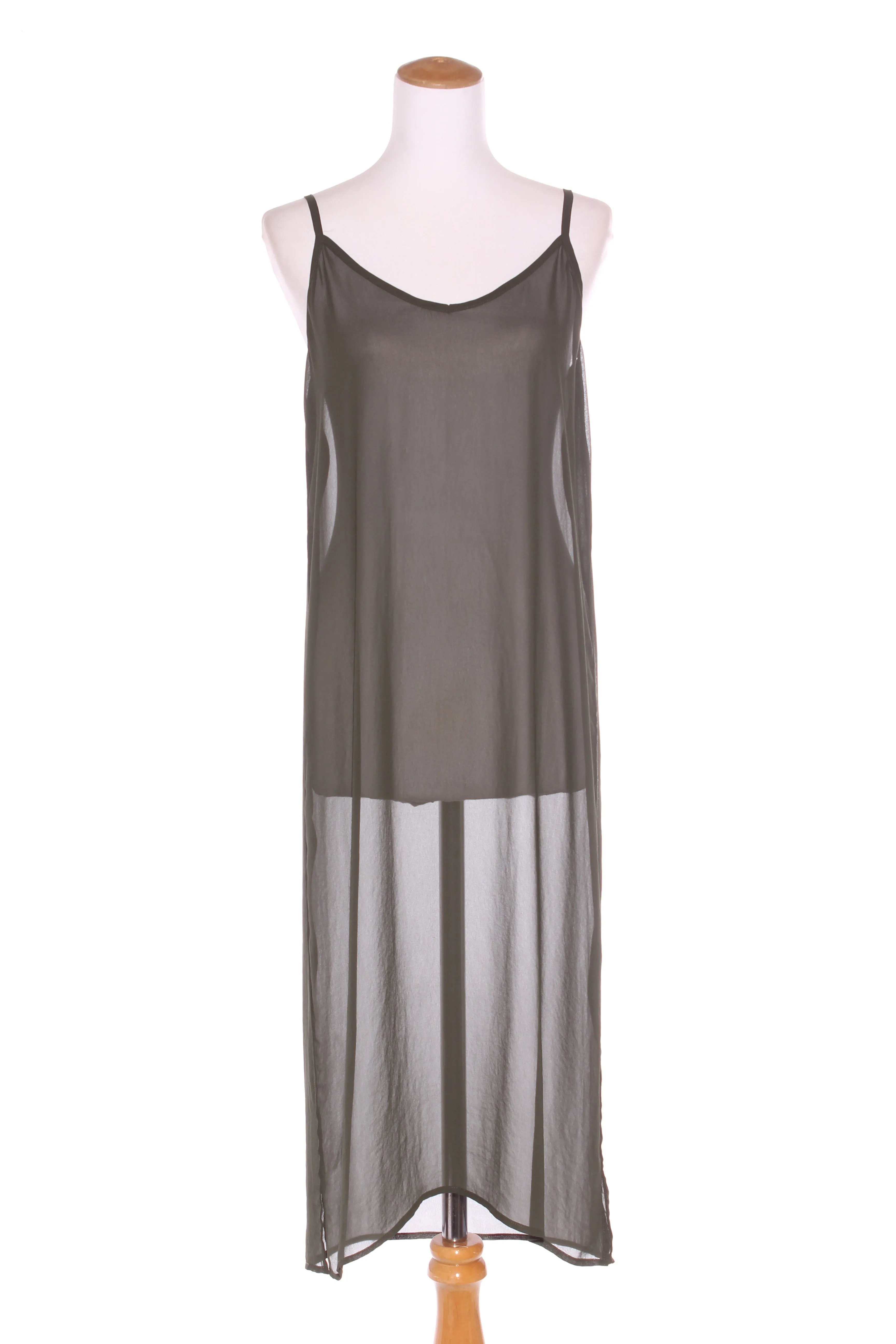 HARRÏE & SAM (NZ) Olive chiffon midi dress! 12