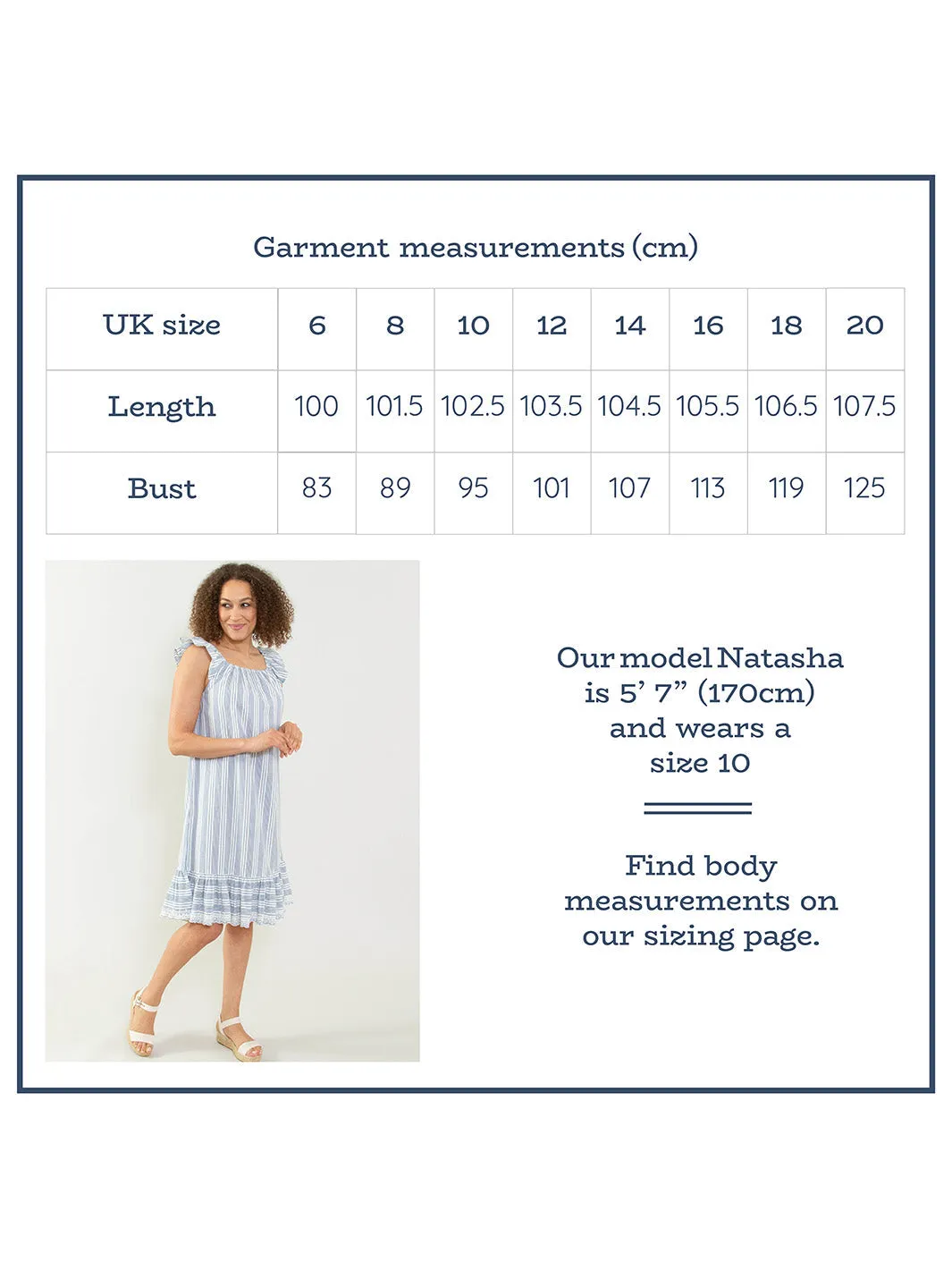 Haven dress blue