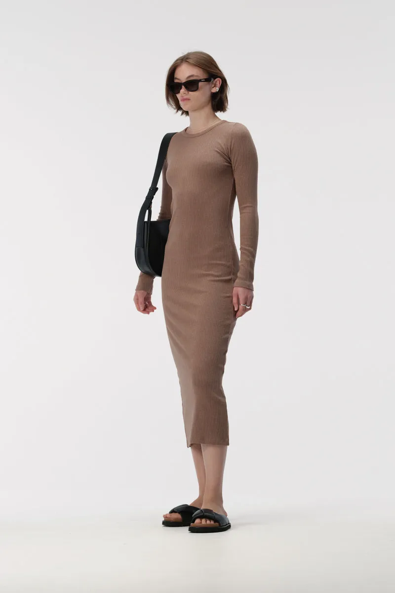 Ines Dress Camel