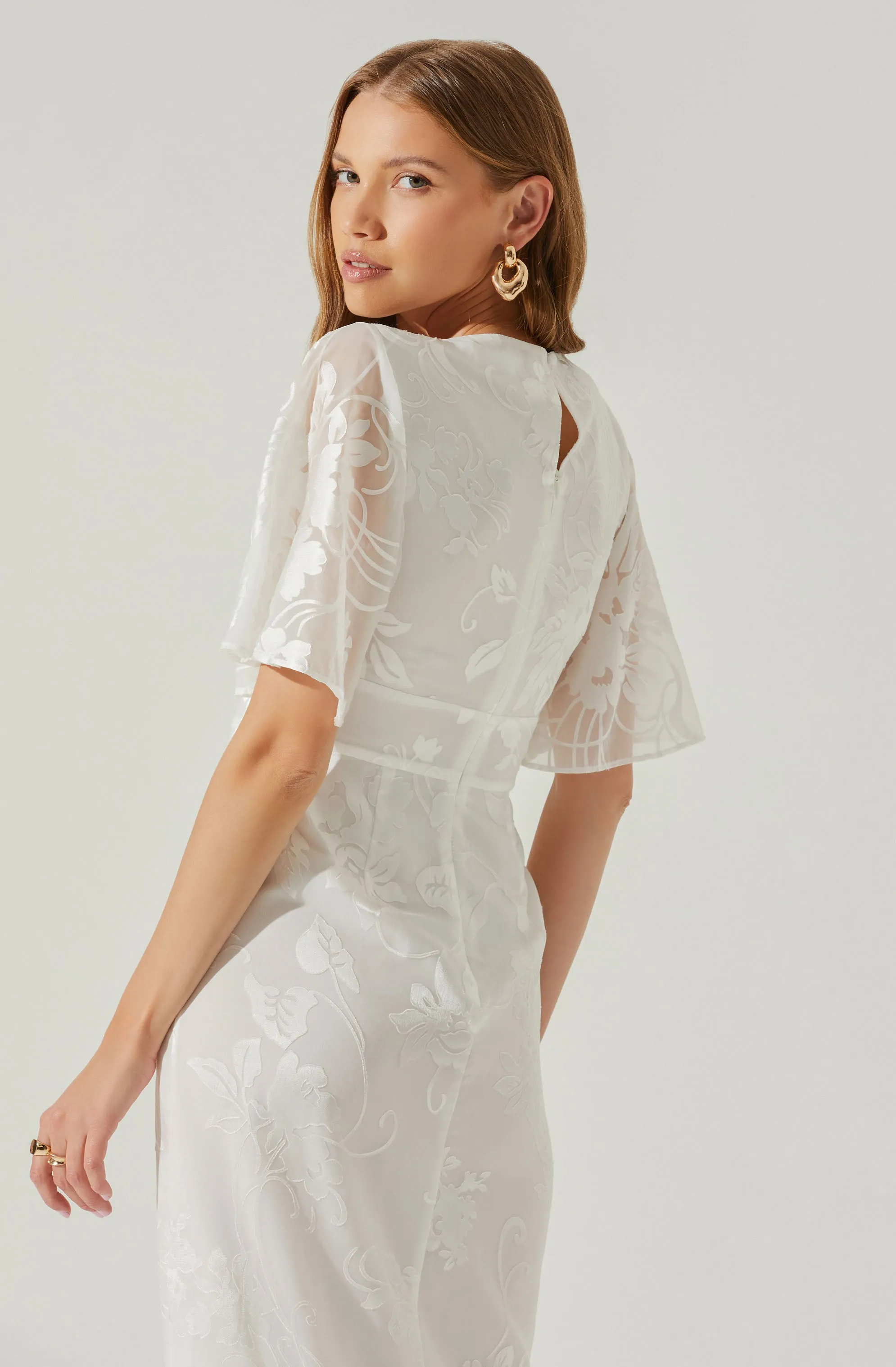 Jasmine Floral Midi Dress