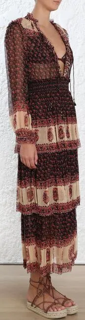 Jaya Stamp Layer Dress