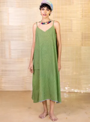 Kelp Slip Dress