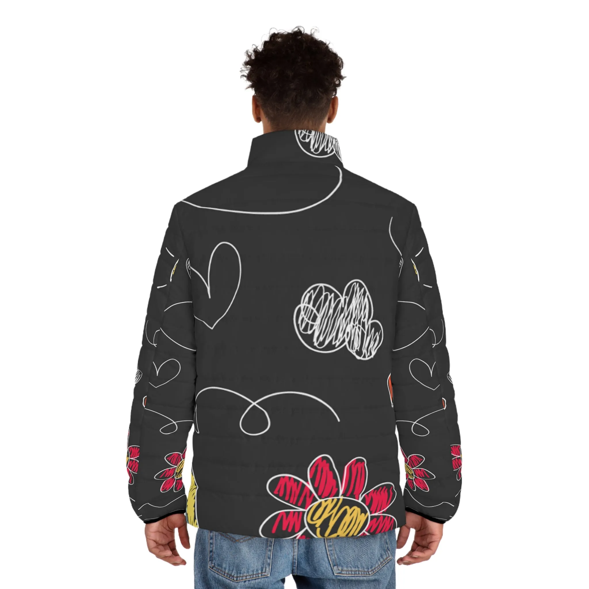 Kids Doodle Playground - Inovax Men's Puffer Jacket