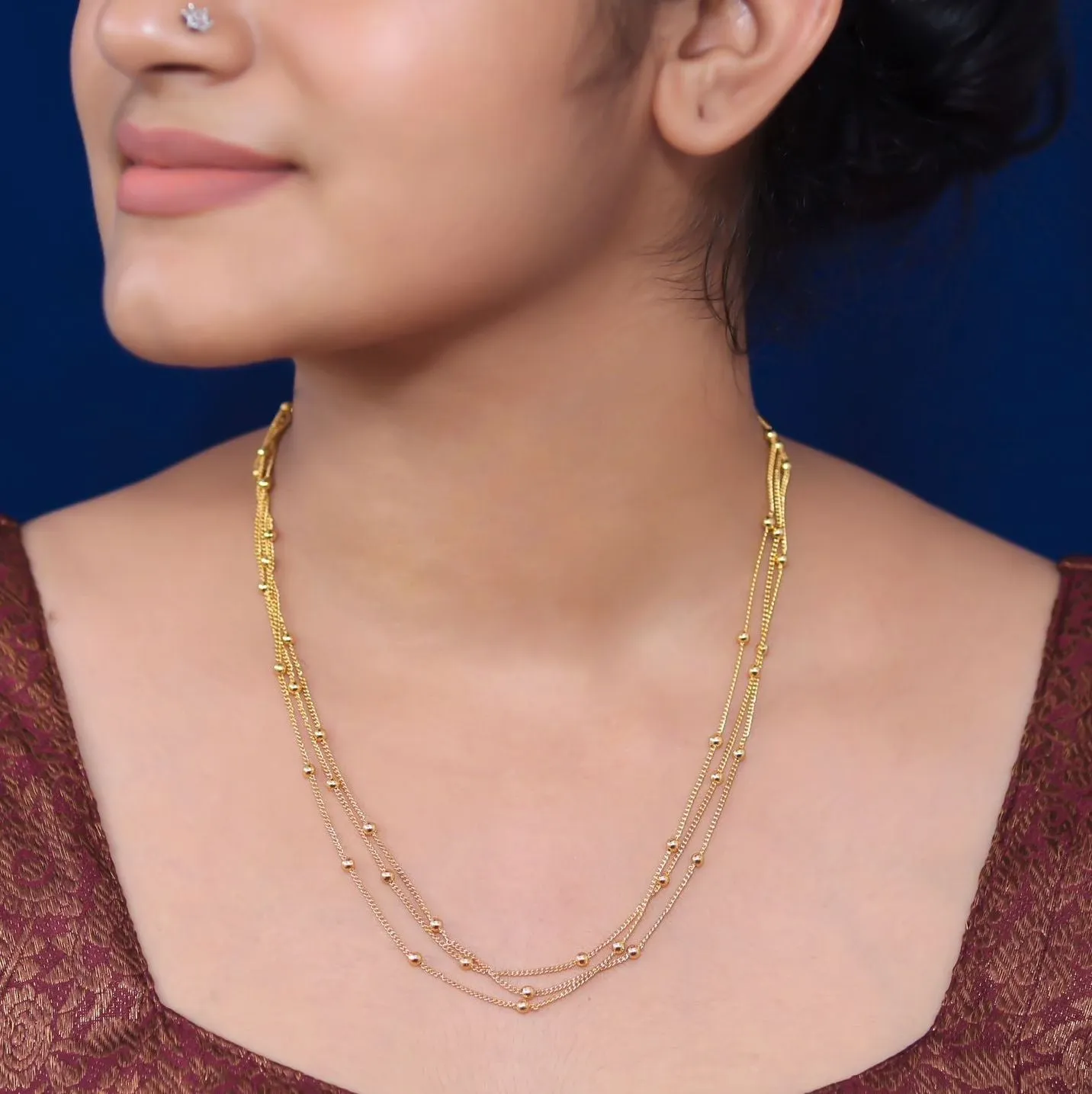KY101506 - Simple layer Necklace