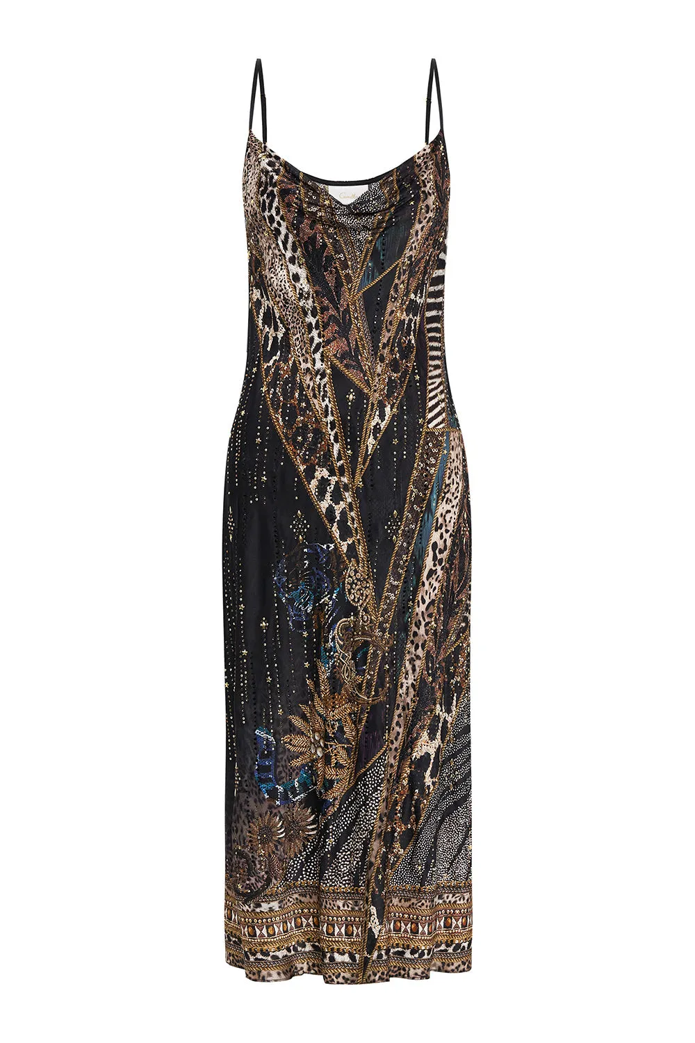LONG BIAS SLIP LADY STARDUST