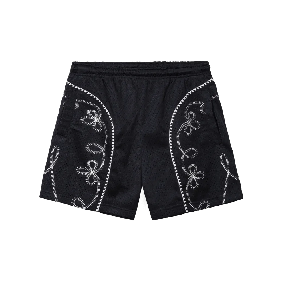 MARKET x H Bar C Bolero contrast-stitched mesh shorts