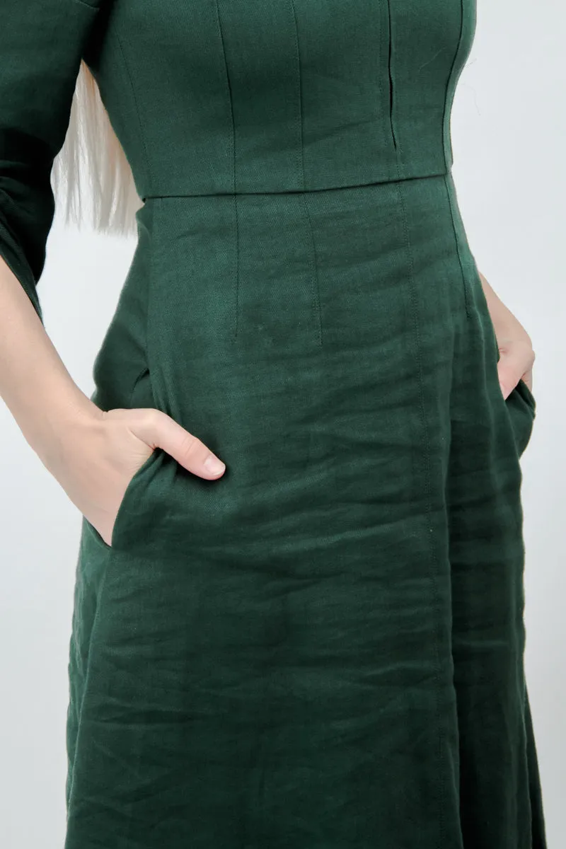 MARTA LINEN DRESS