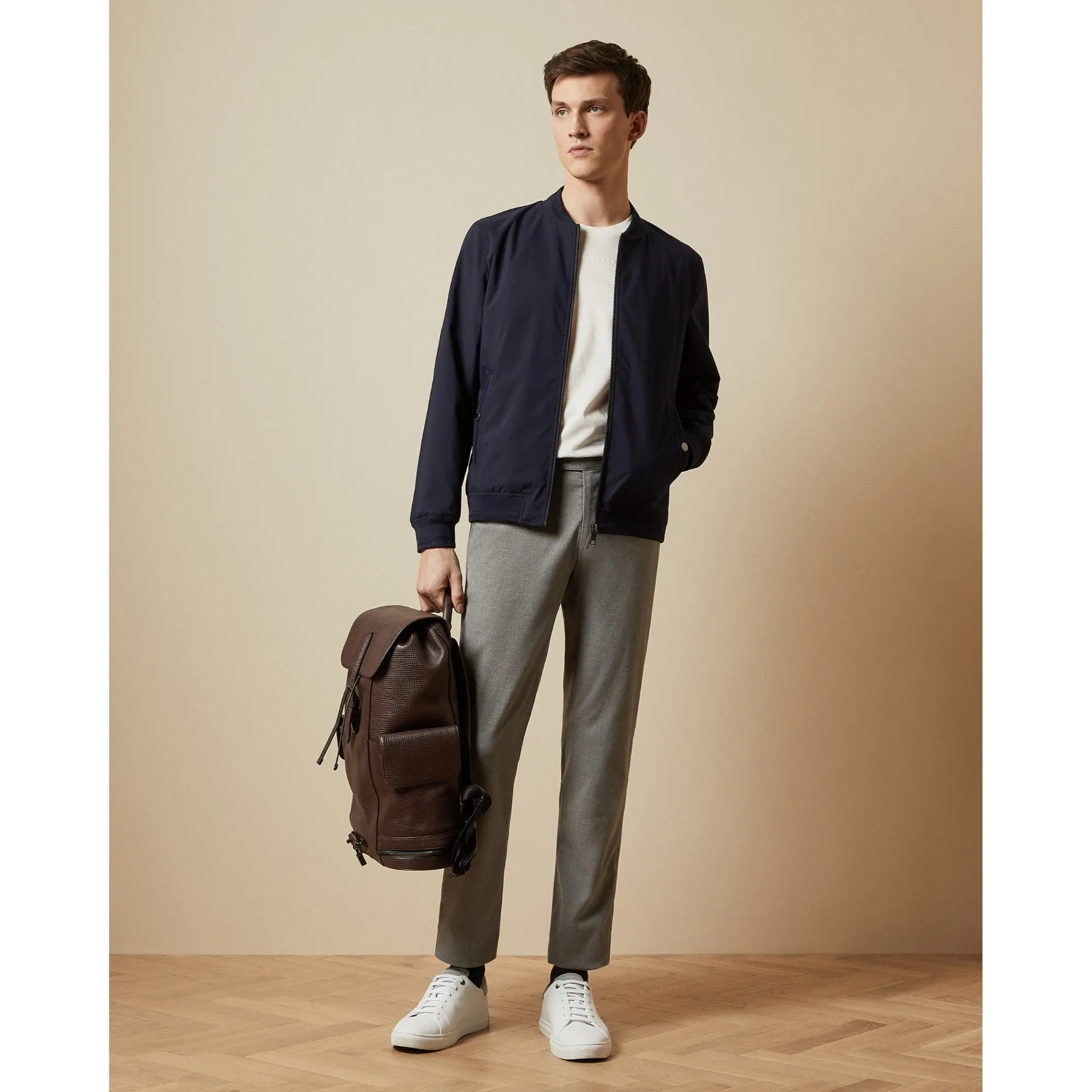 Men Pivot-Bomber Jacket - Navy