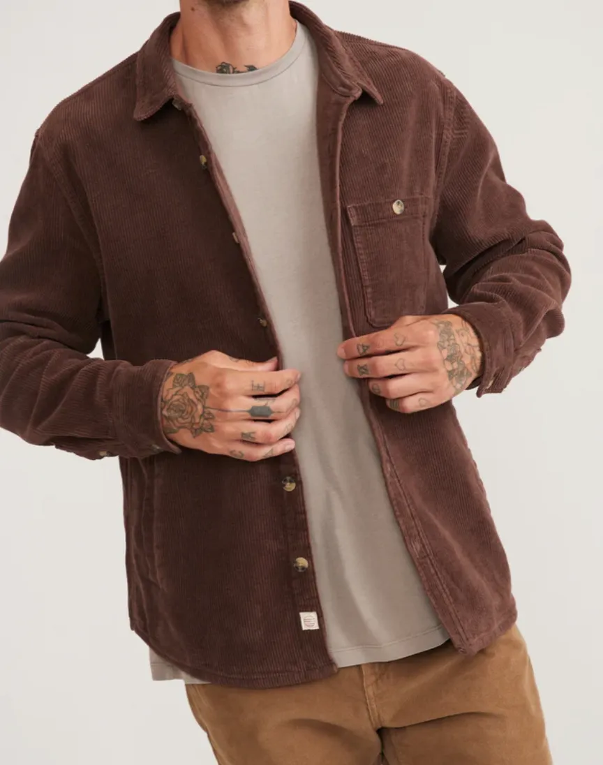 Men's Max Broken In Corduroy Overshirt