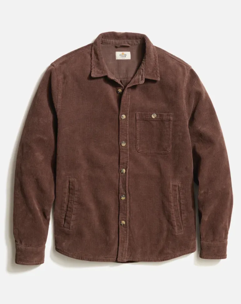 Men's Max Broken In Corduroy Overshirt