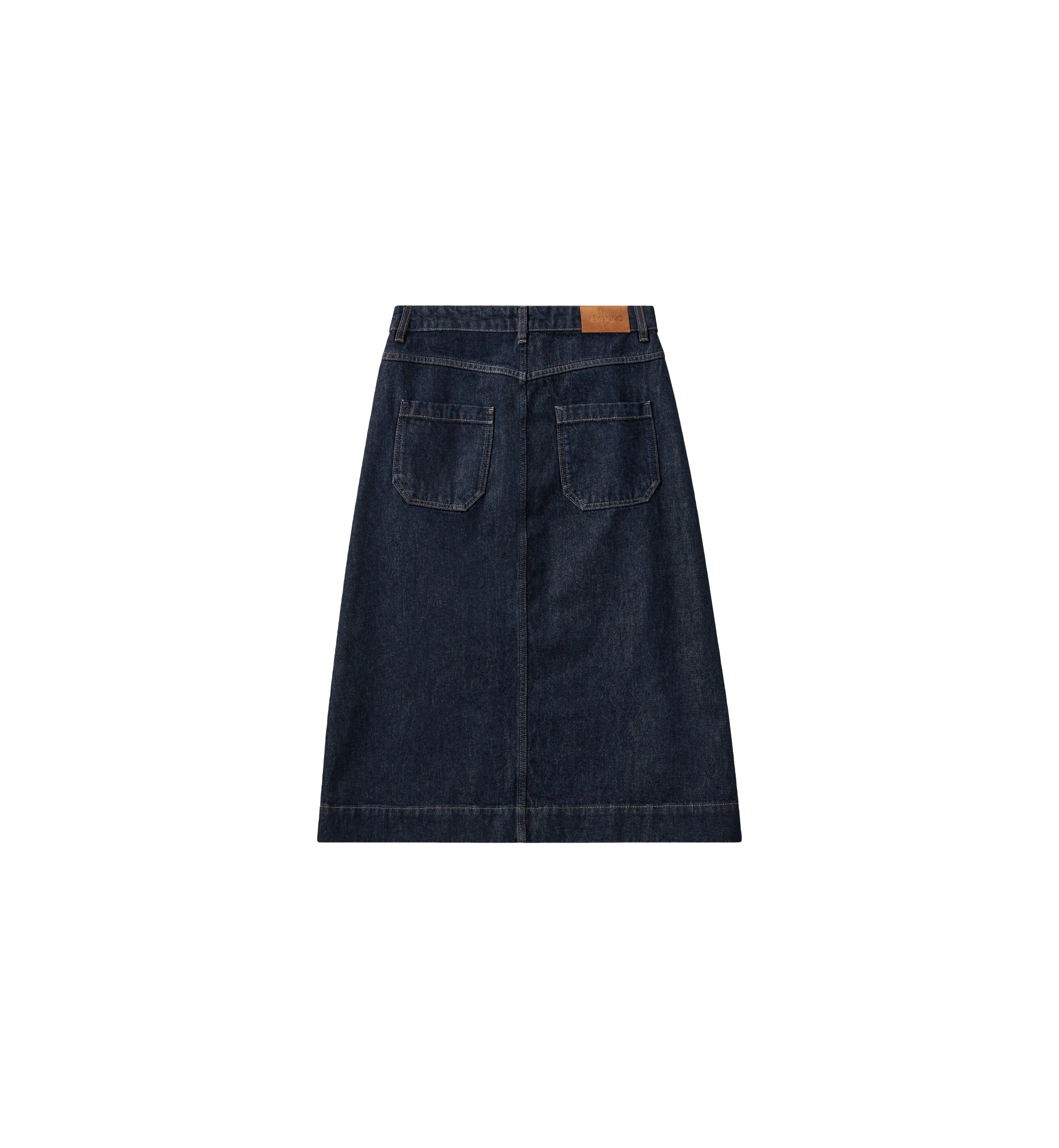 MMHSharp Rinse Denim Skirt