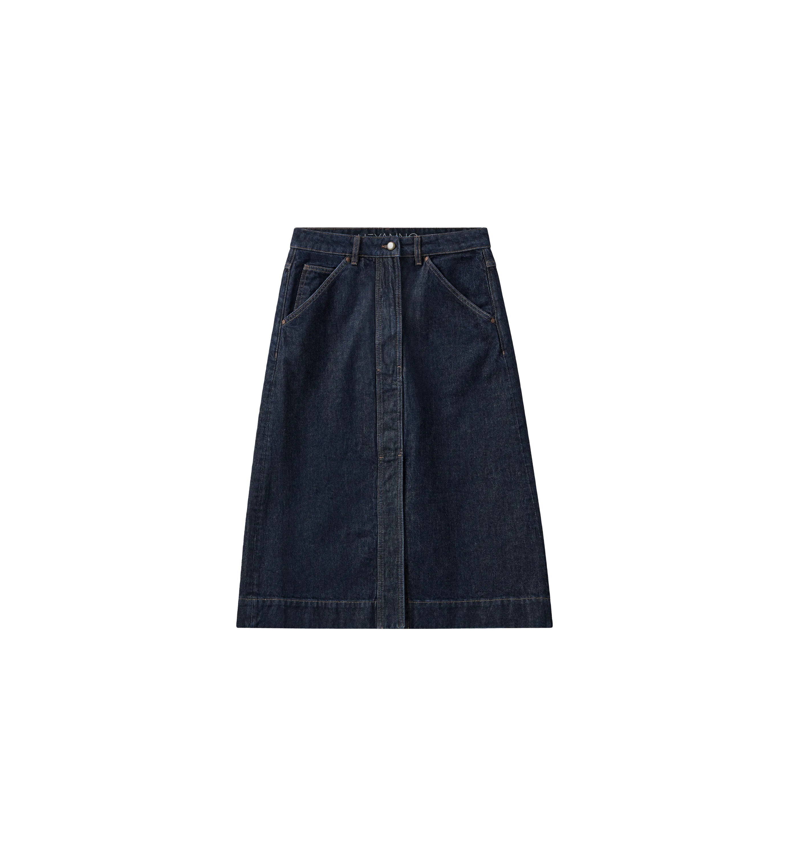 MMHSharp Rinse Denim Skirt