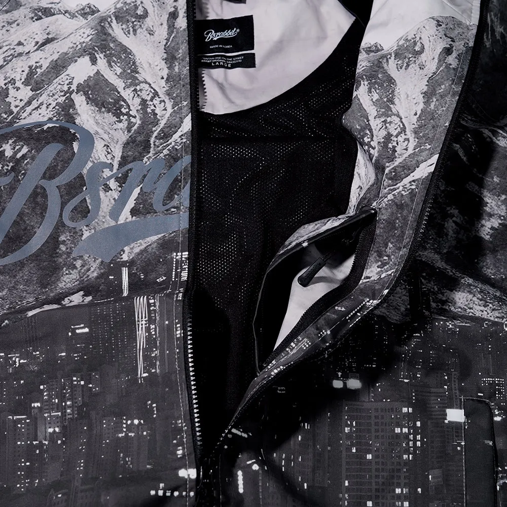 MOUNTAIN CITY HOODED JACKET MONO