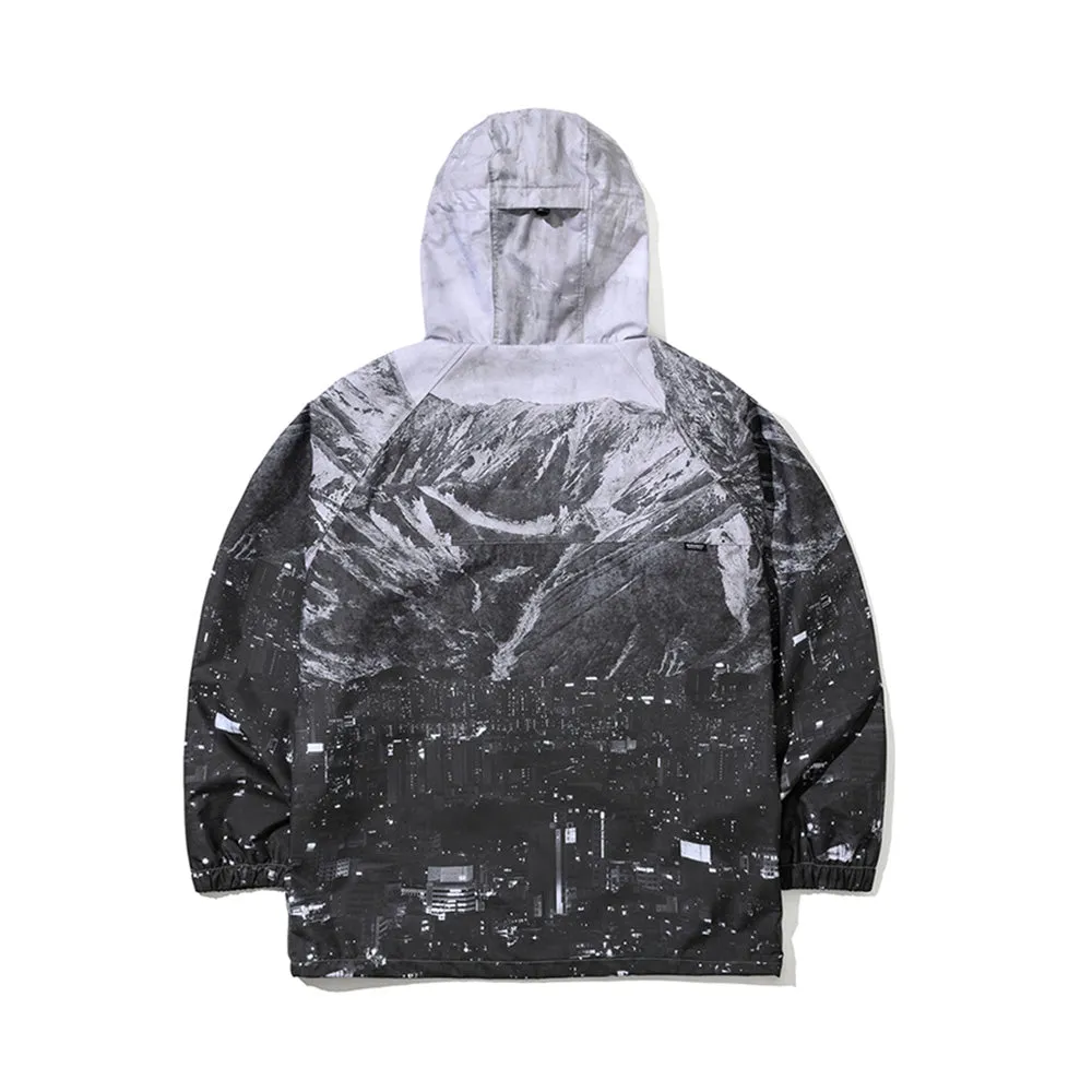 MOUNTAIN CITY HOODED JACKET MONO