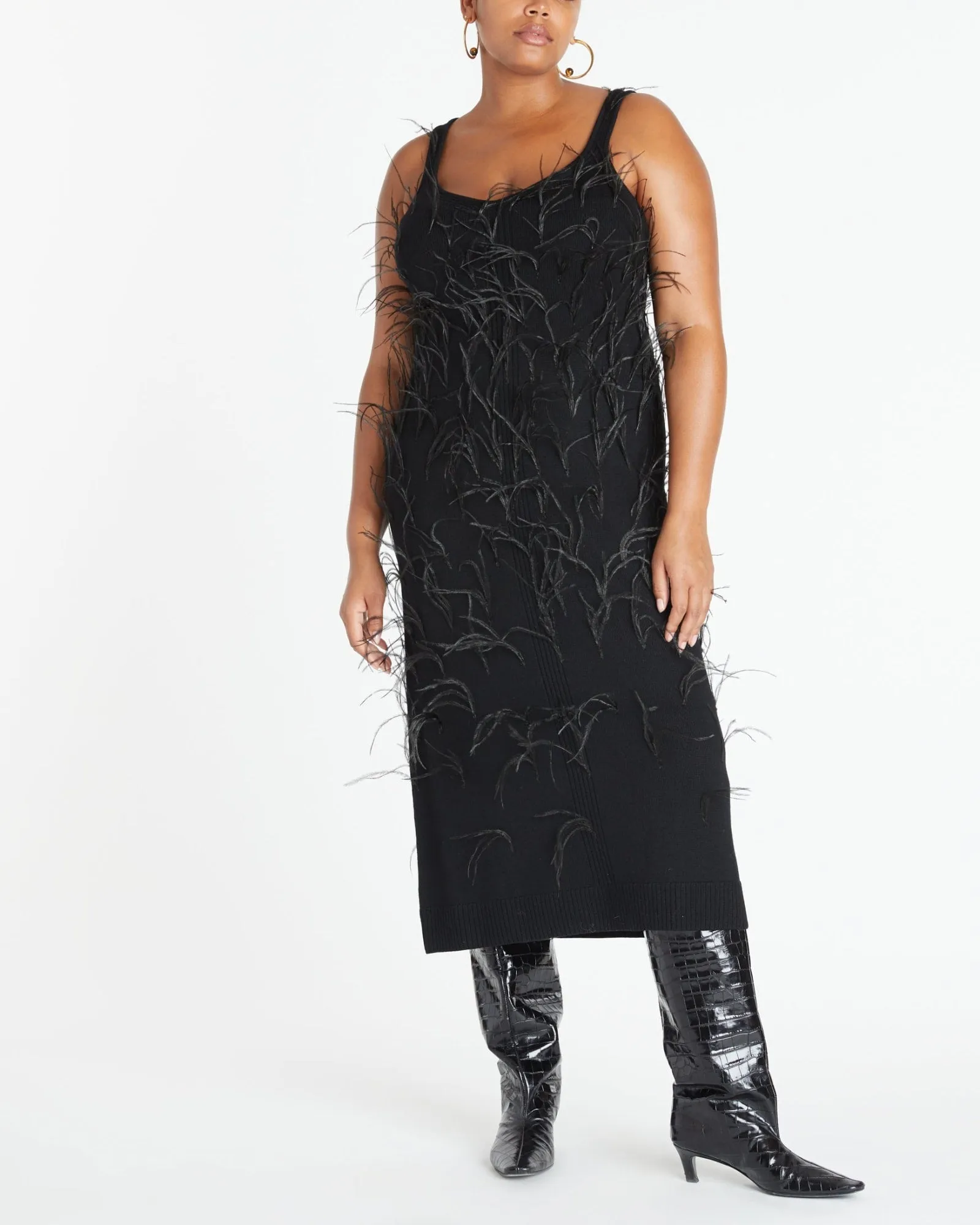 Nati Knit Dress | Black