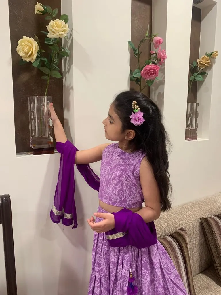 Pablo purple dress