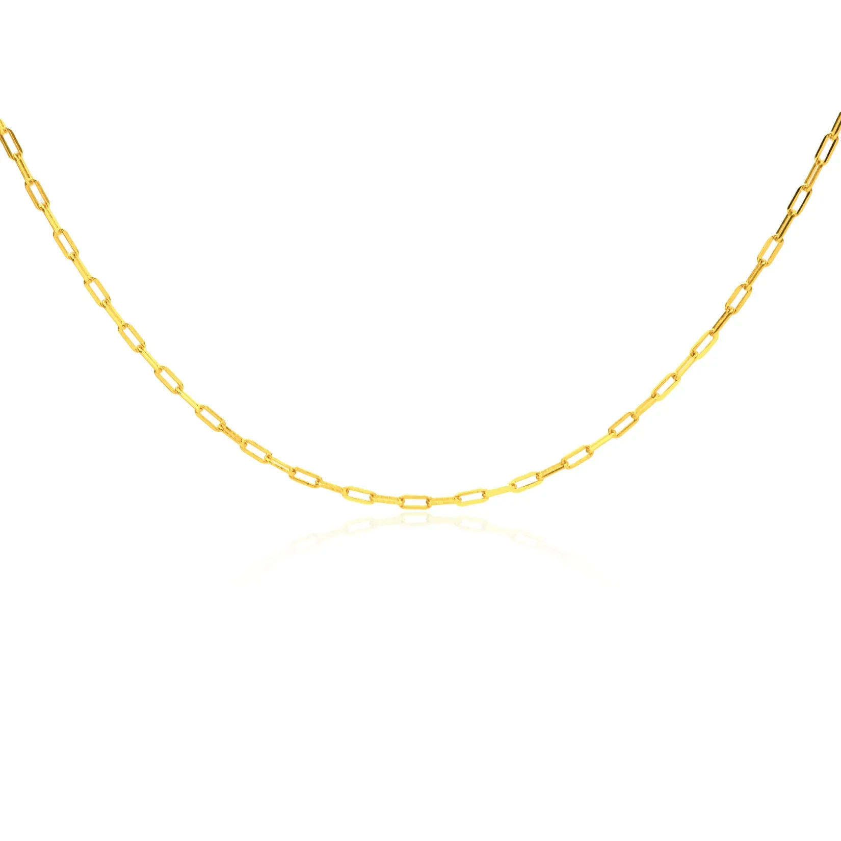 Paper Clip Chain Necklace