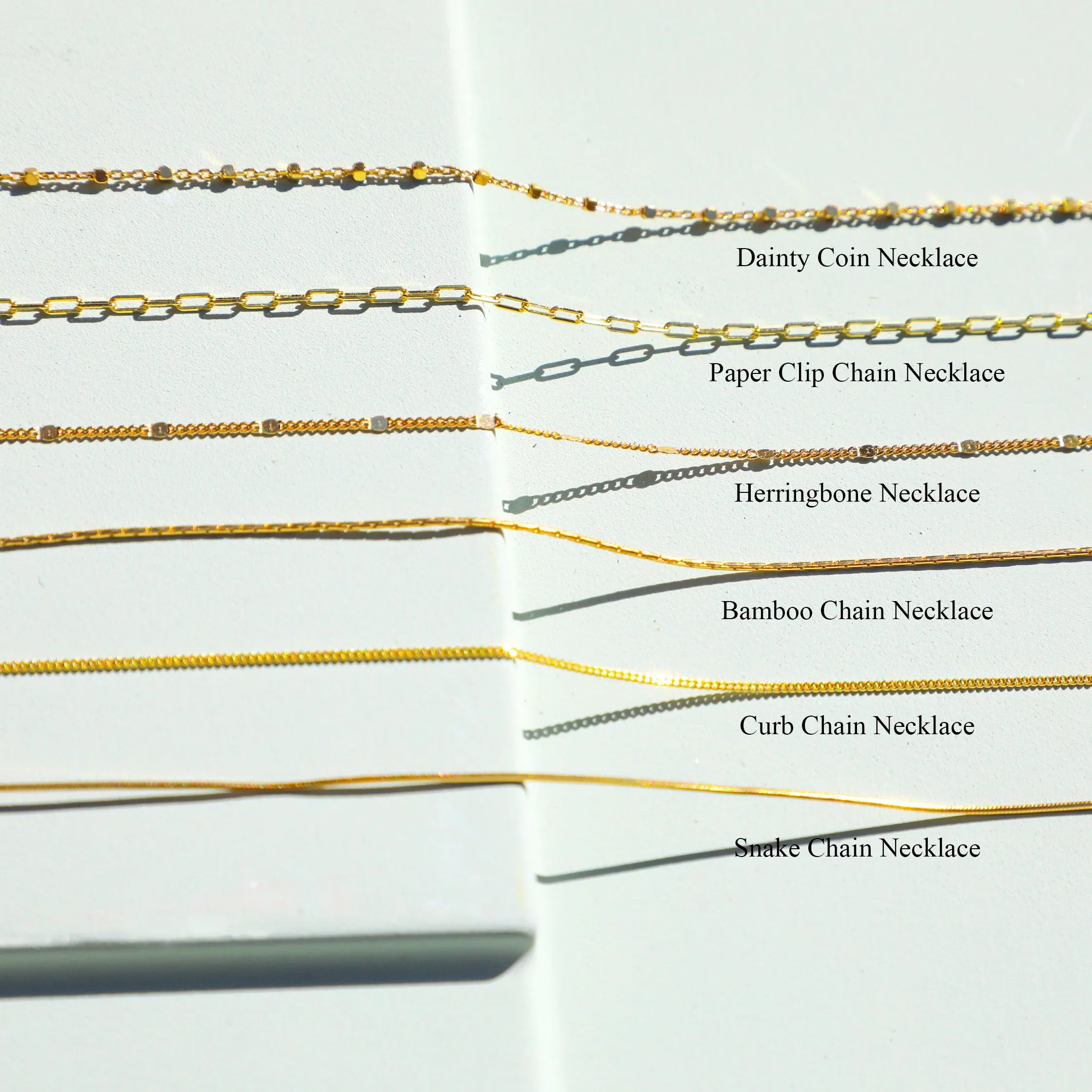 Paper Clip Chain Necklace