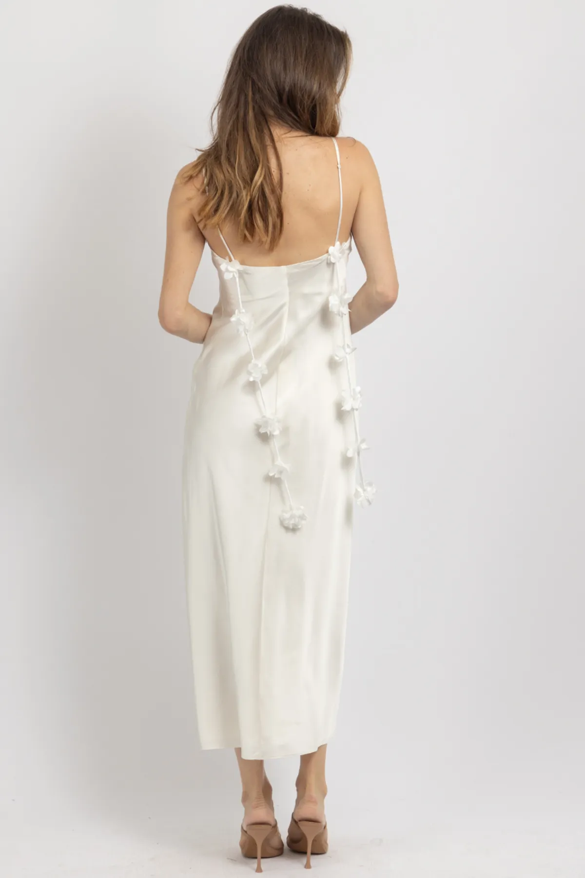 PEARL FLEUR ROSETTE DRESS