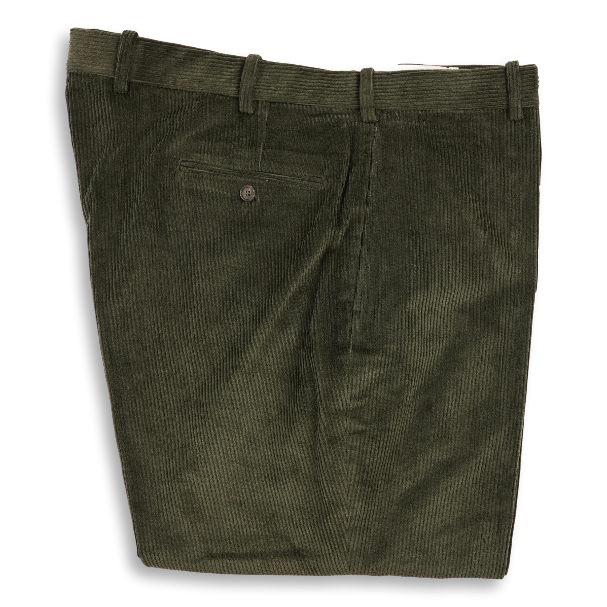 Plain Front Corduroys