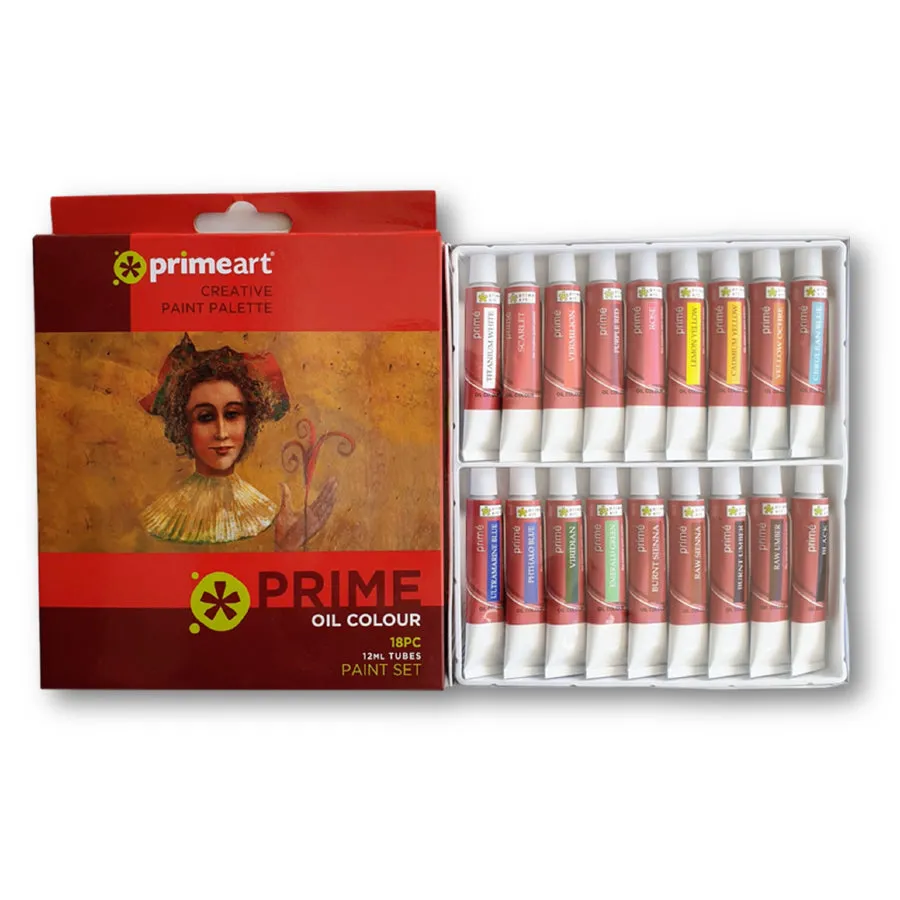 Prime Art Oil Paint Starter Set
