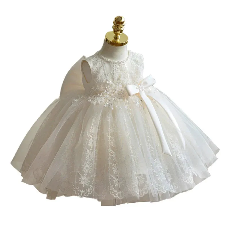 "Lillian" Lace Tulle Special Occasion Dress