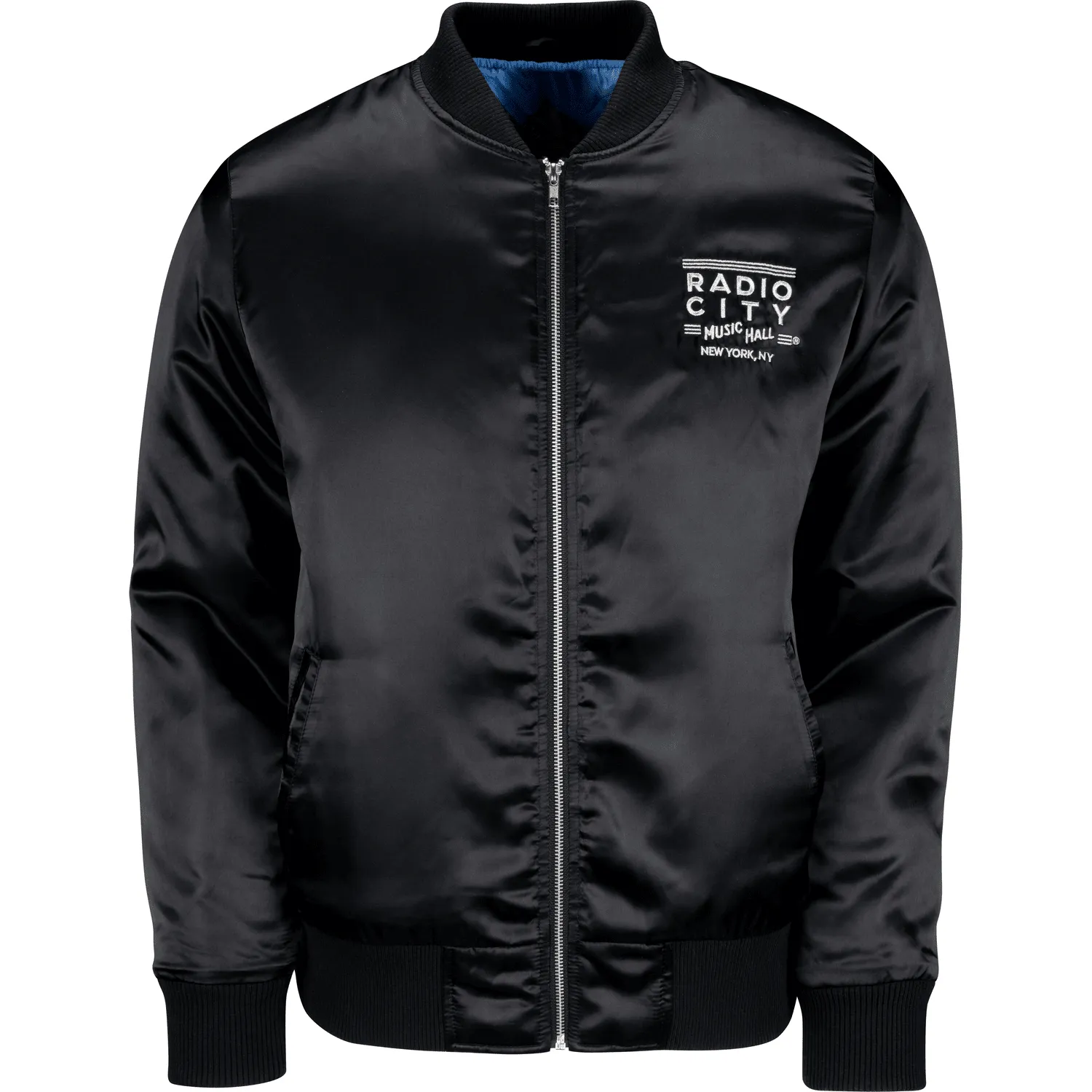 Radio City Rockettes Black Bomber Jacket