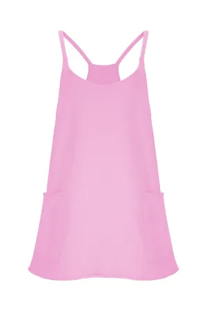 Raya Short Mini Sport Dress - Ballet Pink