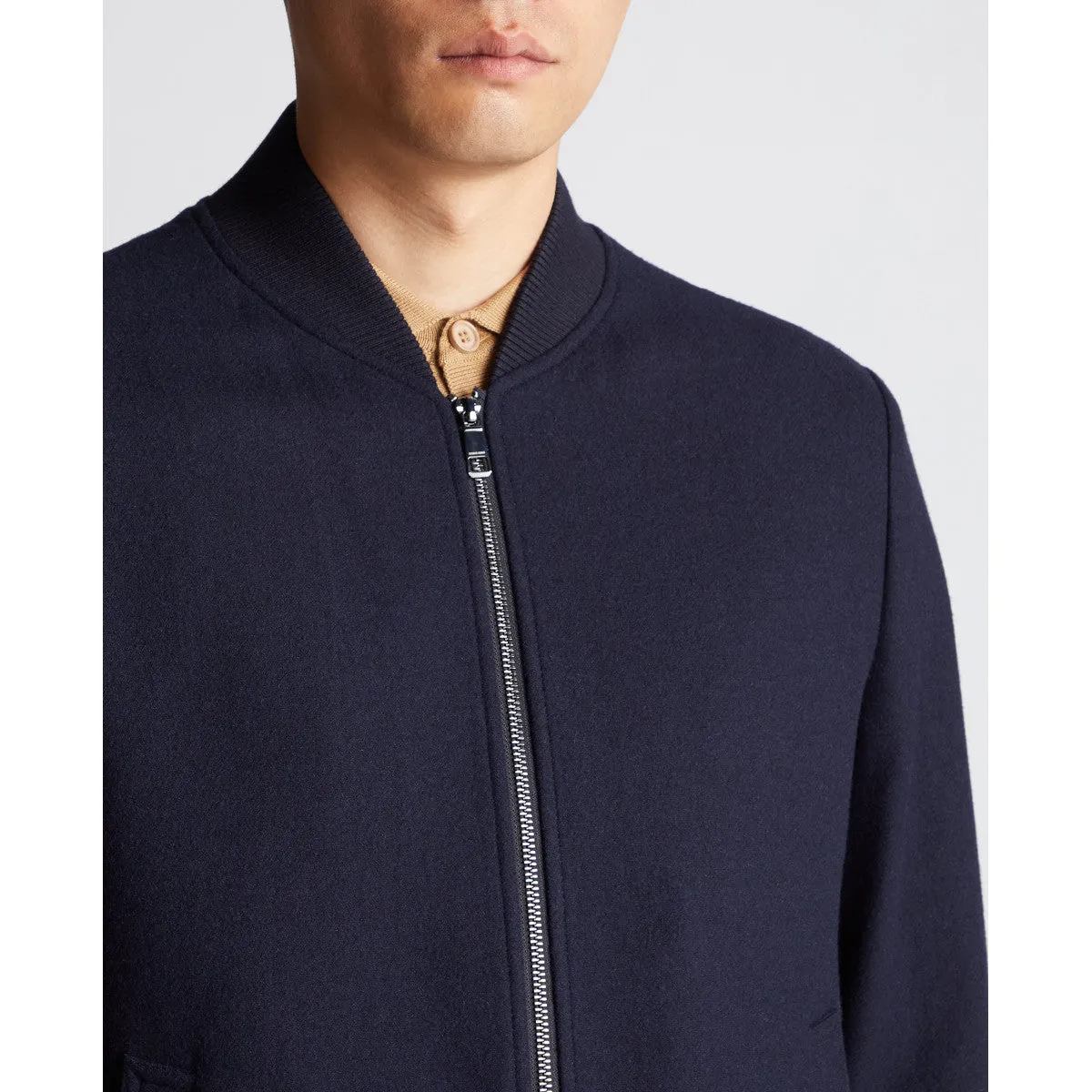 Remus Uomo Colter Flannel Bomber 78 Navy