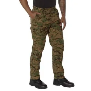 Rothco Digital Camo Tactical BDU Pants / Woodland Digital Camo