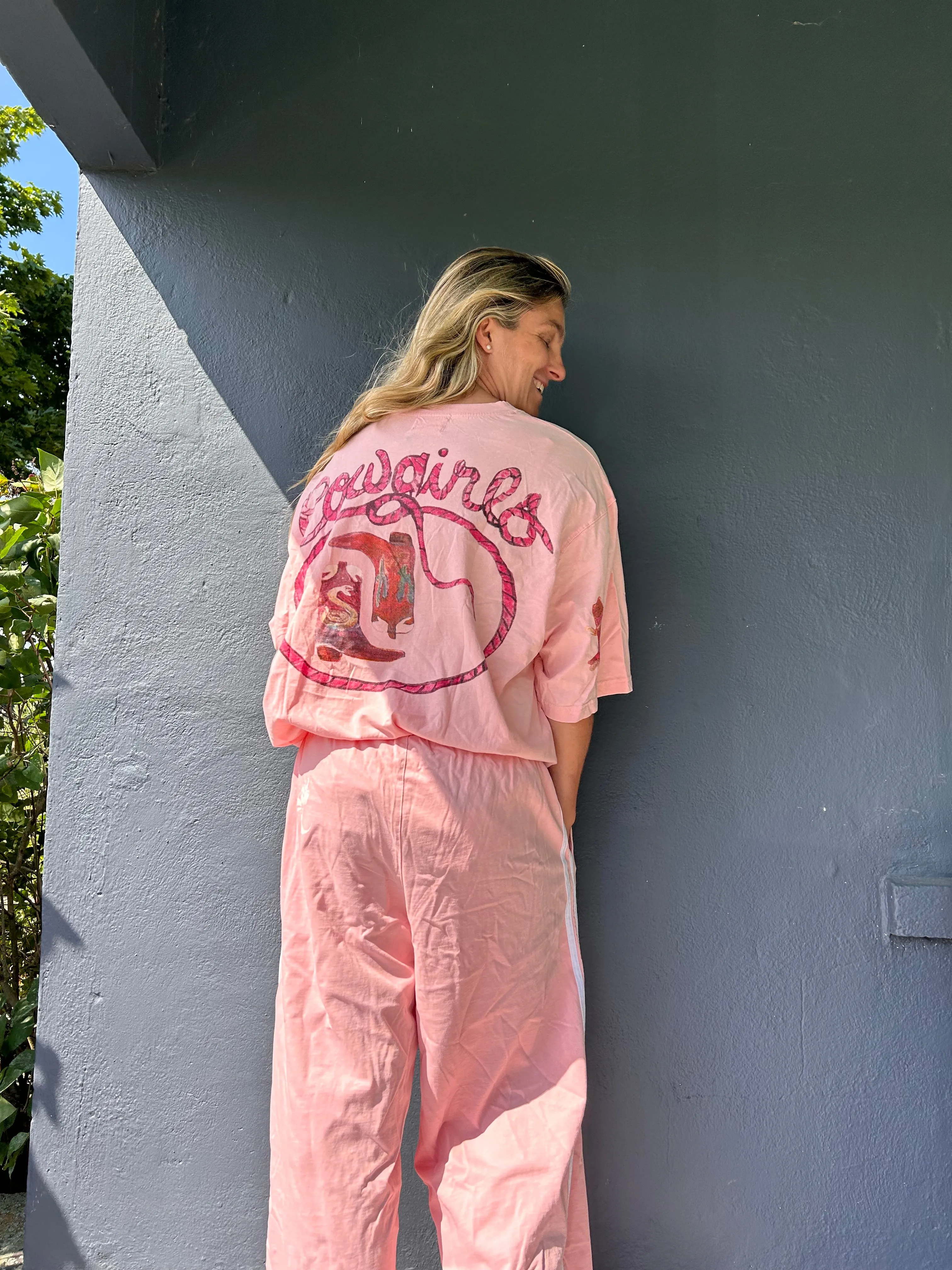 SABBI Chido Pants - Pink Crazy Horse